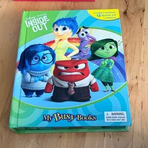 Disney Inside Out My Busy Books - Blue, Red, Green, Yellow, Purple